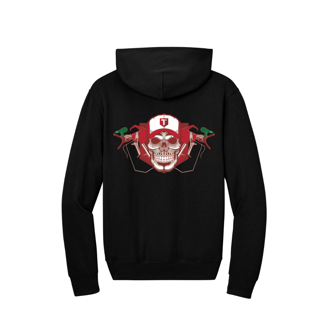 BELLA+CANVAS® 10-Ounce Heavyweight Pullover Hoodie - Titan Skull