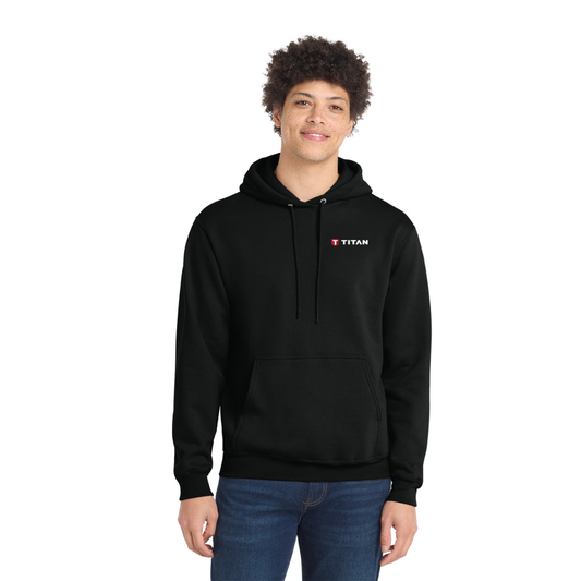 Core Fleece Pullover Hooded Sweatshirt - Titan Skull