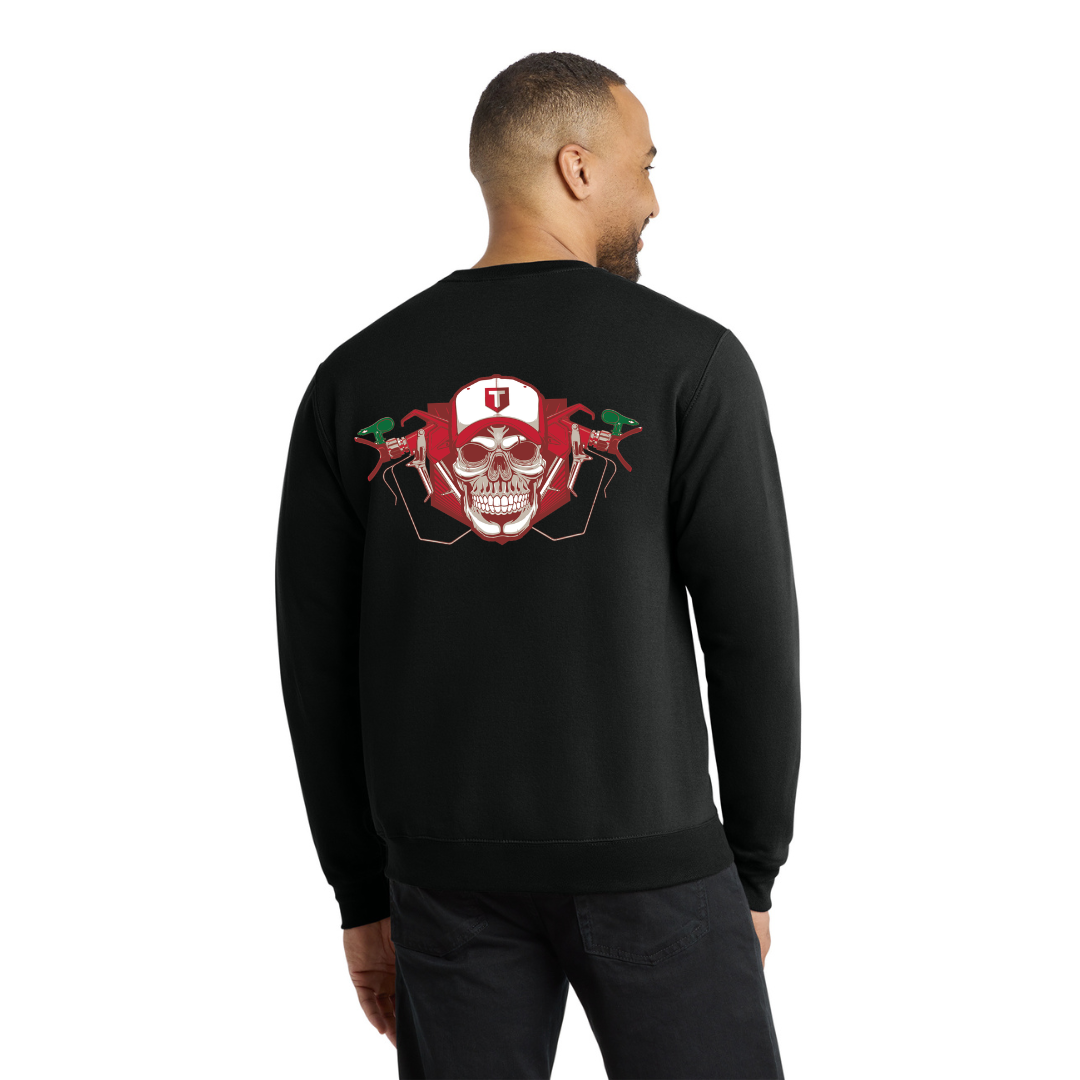 Core Fleece Crewneck Sweatshirt - Titan Skull
