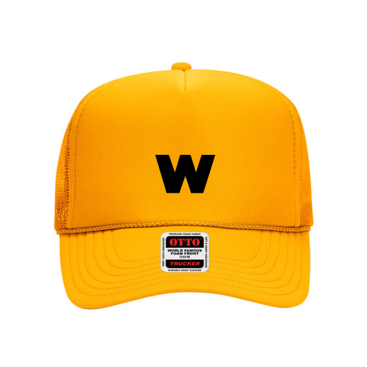 OTTO CAP® 5 Panel High Crown Mesh Back Trucker Hat - Wagner